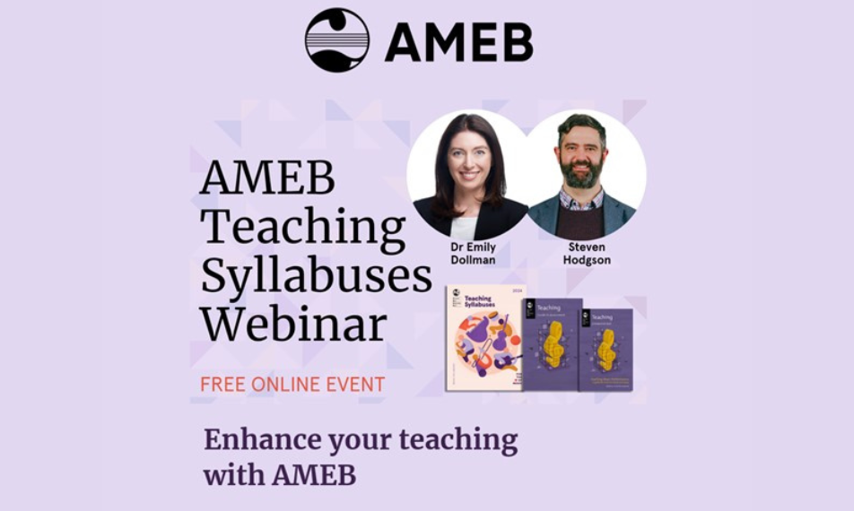 AMEB Teaching Syllabuses Webinar