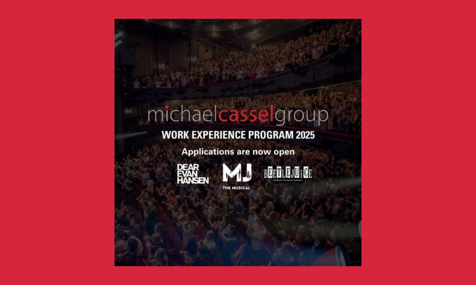 Work Experience Program 2025 - Applications Now Open!